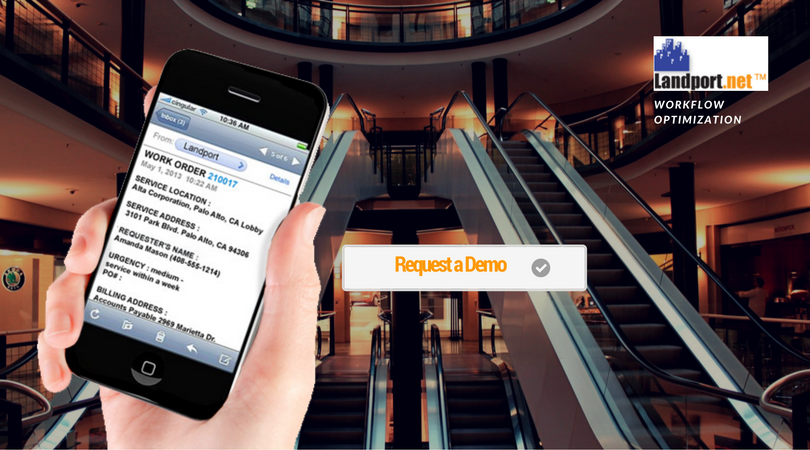 Landport Workflow App - Request for employees in the field